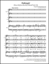 Hallelujah Chorus SSAA choral sheet music cover